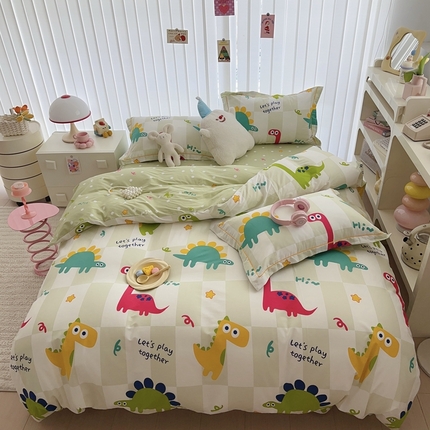 91家纺网 家纺一手货源 找家纺 （总）于果 2024新款全棉13370四件套（9）