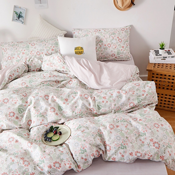 91家纺网 家纺一手货源 找家纺 （总）一米阳光 2024新款13070全棉四件套