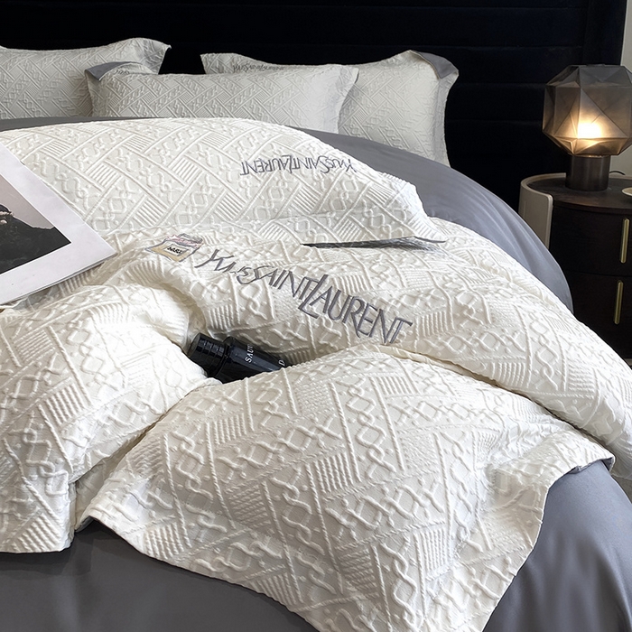 91家纺网 家纺一手货源 找家纺 （总）优悦 2024新款时尚提花四件套-卡乐