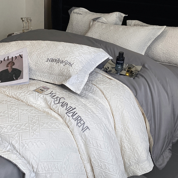 91家纺网 家纺一手货源 找家纺 （总）优悦 2024新款时尚提花四件套-卡乐