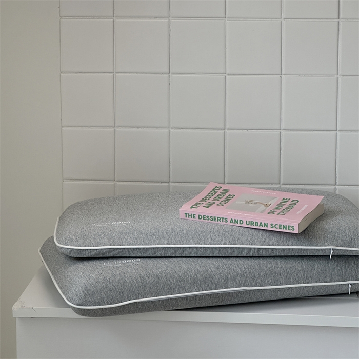 91家纺网 家纺一手货源 找家纺 伟邦枕芯 2024新款高端生物基儿童0压记忆枕枕头枕芯 灰色低款50×30cm/只