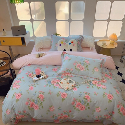 莱豫家纺 2024新款纯棉四件套13070第六波 繁华入梦