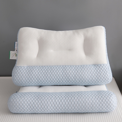 91家纺网 家纺一手货源 找家纺 （总）爱来伊家 2024新款冰豆豆夏季枕芯反牵引枕48*74cm