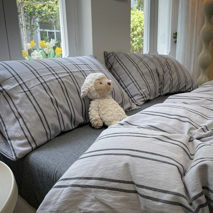 91家纺网 家纺一手货源 找家纺 （总）2024新款软糯亲肤云朵棉无印风水洗棉三件套四件套单品系列