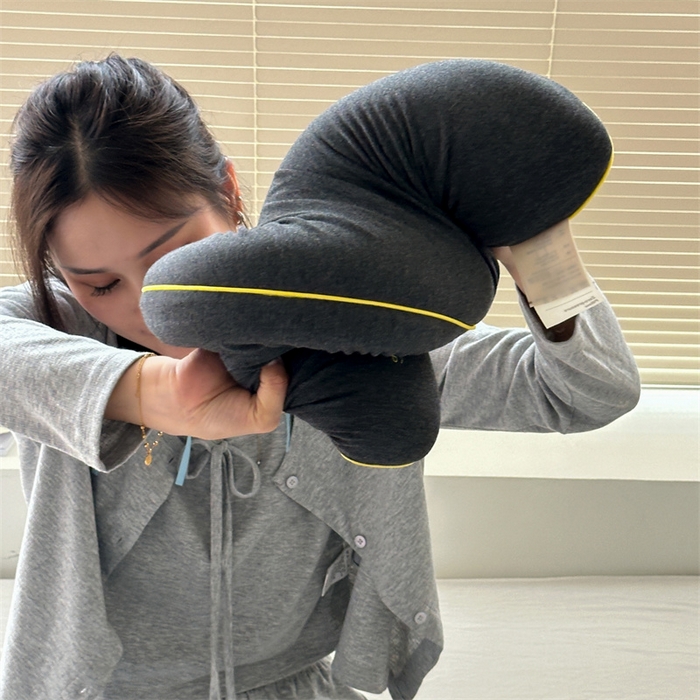 91家纺网 家纺一手货源 找家纺 伟邦枕芯 2024新款高端生物基儿童0压记忆枕枕头枕芯 黑色高款50×30cm/只