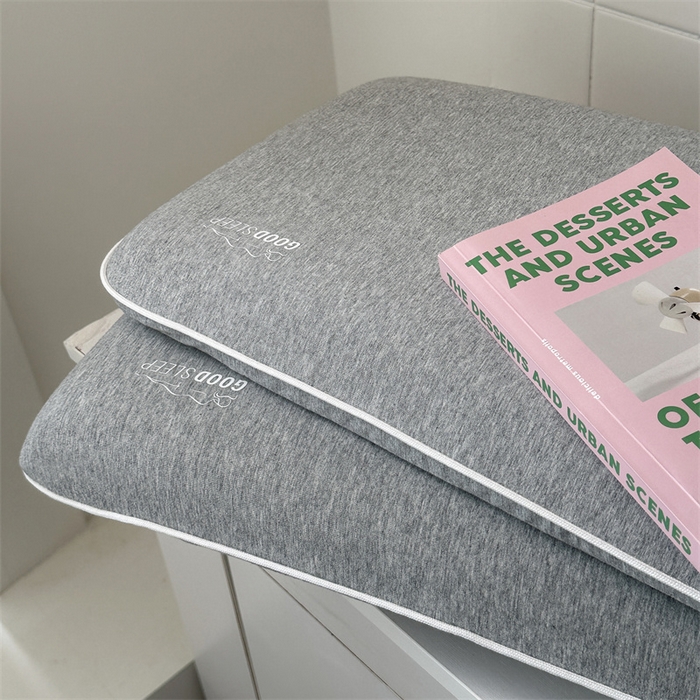 91家纺网 家纺一手货源 找家纺 伟邦枕芯 2024新款高端生物基儿童0压记忆枕枕头枕芯 灰色低款50×30cm/只