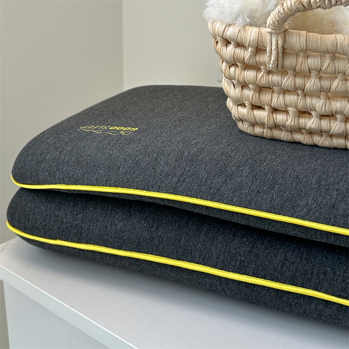 91家纺网 家纺一手货源 找家纺 伟邦枕芯 2024新款高端生物基儿童0压记忆枕枕头枕芯 黑色高款50×30cm/只