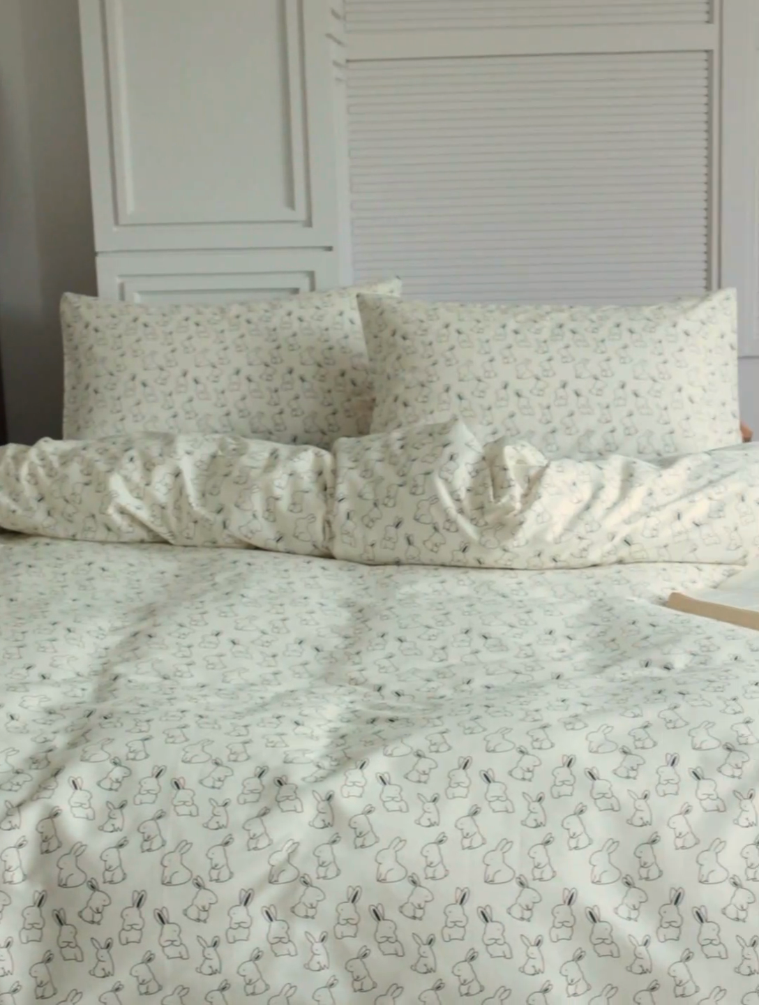 91家纺网 家纺一手货源 找家纺 棉眠 2024新款40支AB版全棉印花四件套 布卡