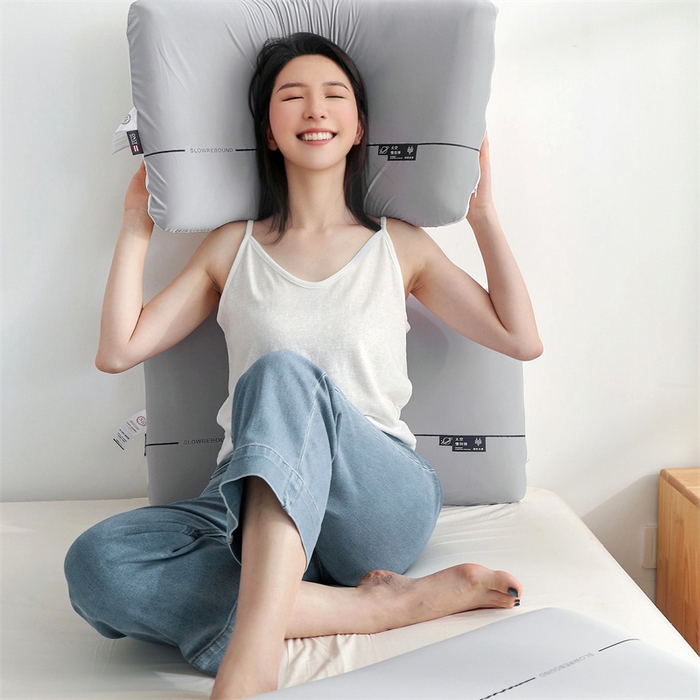 91家纺网 家纺一手货源 找家纺 （总）唯爱品 2026款太空记忆枕慢回弹枕头记忆绵枕芯记忆枕源头工厂枕头学生成人单人护颈枕头助睡眠面包记忆棉枕头