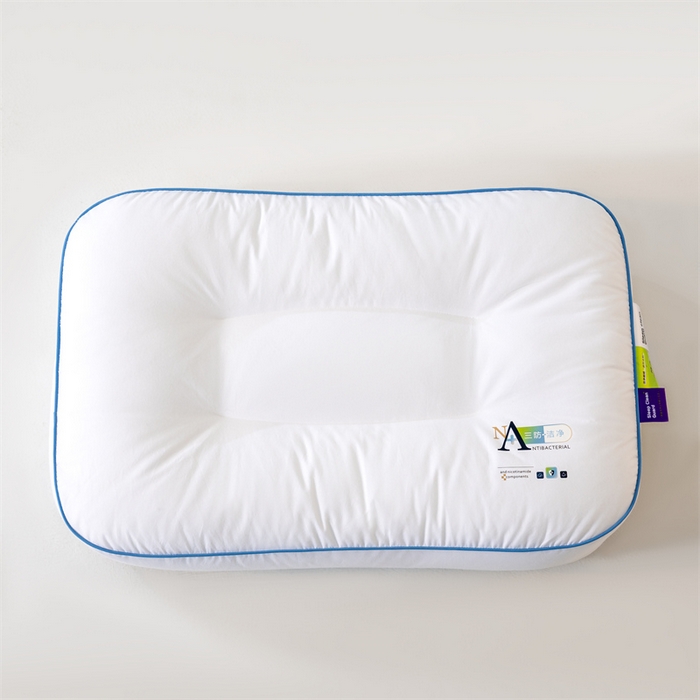 91家纺网 家纺一手货源 找家纺 （总）蔻眠 全棉三防护颈椎枕头防水防油防污枕芯