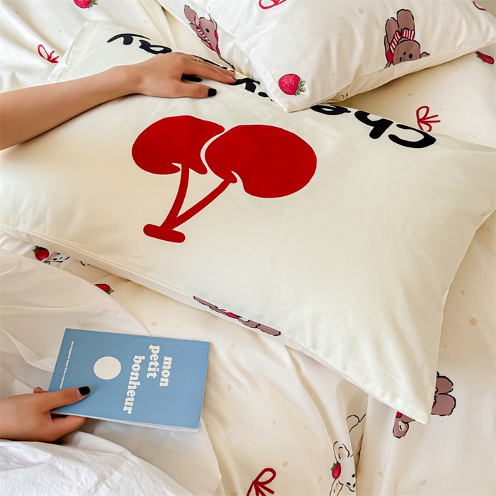 91家纺网 家纺一手货源 找家纺 （总）窝米 2024新款全棉13370超现实主义经典卡通系列四件套