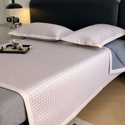 91家纺网 家纺一手货源 找家纺 （总）凉百百 2024新款凉豆豆夏季凉席三件套凌豆豆款机洗水洗凉感席