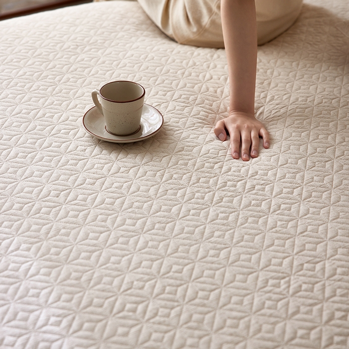 91家纺网 家纺一手货源 找家纺 （总）2024新款天丝麻床盖三件套