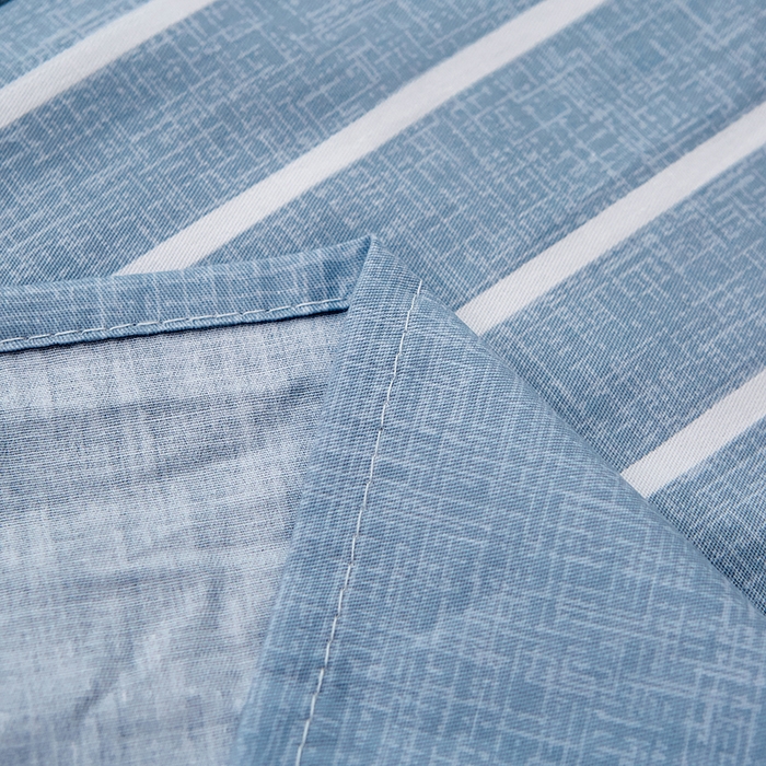 91家纺网 家纺一手货源 找家纺 恩泽 2024新款ins风全棉单品床单皇家学院 灰