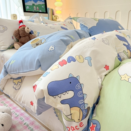 91家纺网 家纺一手货源 找家纺 （总）莱通家纺 2024新款12868印花系列单被套