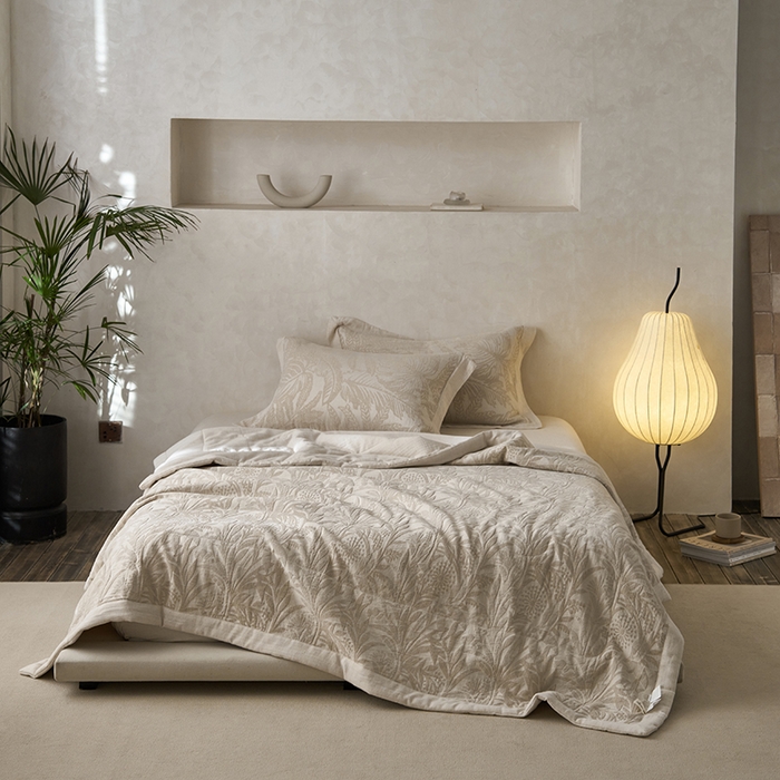 91家纺网 家纺一手货源 找家纺 （总）2024新款亚麻大提花全新系列多功能夏被