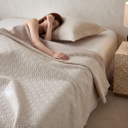 91家纺网 家纺一手货源 找家纺 （总）2024新款天丝麻床盖三件套