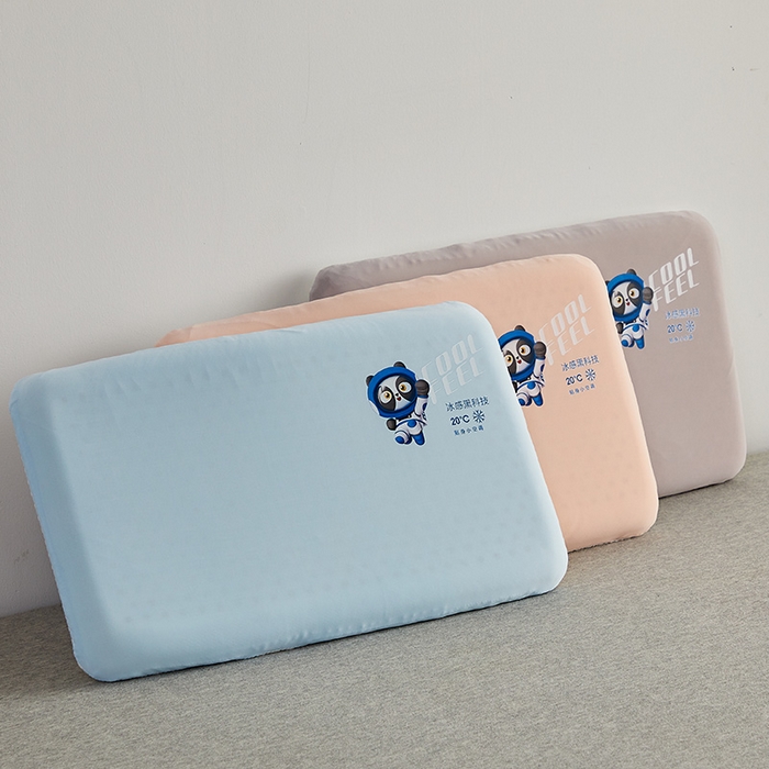 91家纺网 家纺一手货源 找家纺 （总）沃兰国际 2024新款儿童凉感乳胶面包枕枕头枕芯