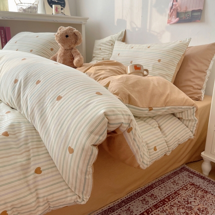 91家纺网 家纺一手货源 找家纺 （总）希文家纺 2024新款全棉13372繁花系列四件套