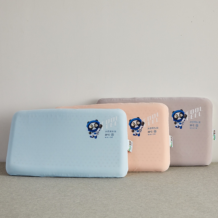 91家纺网 家纺一手货源 找家纺 （总）沃兰国际 2024新款儿童凉感乳胶面包枕枕头枕芯