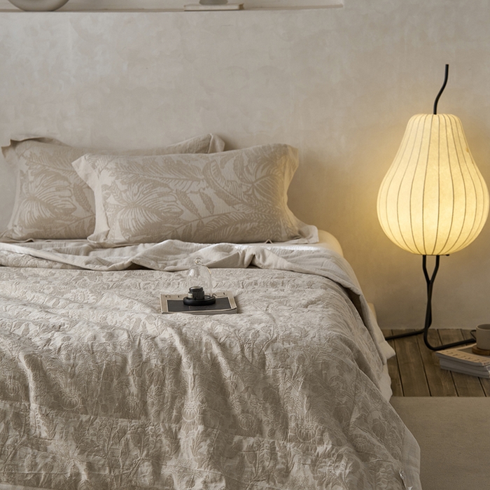 91家纺网 家纺一手货源 找家纺 2024新款亚麻大提花全新系列多功能夏被 如梦令包边款