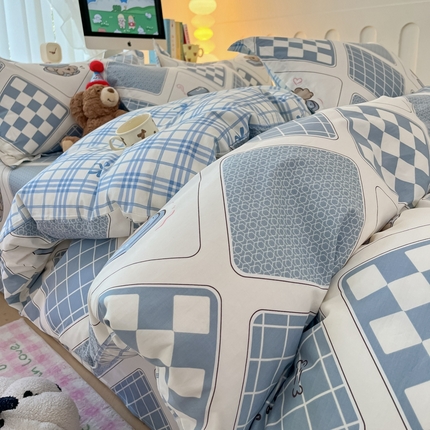 91家纺网 家纺一手货源 找家纺 （总）莱通家纺 2024新款12868印花系列单被套