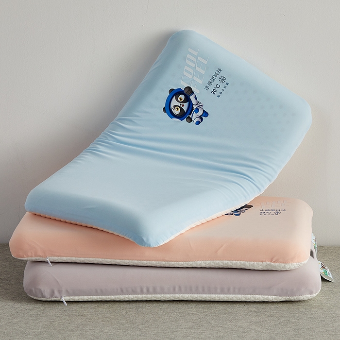 91家纺网 家纺一手货源 找家纺 （总）沃兰国际 2024新款儿童凉感乳胶面包枕枕头枕芯