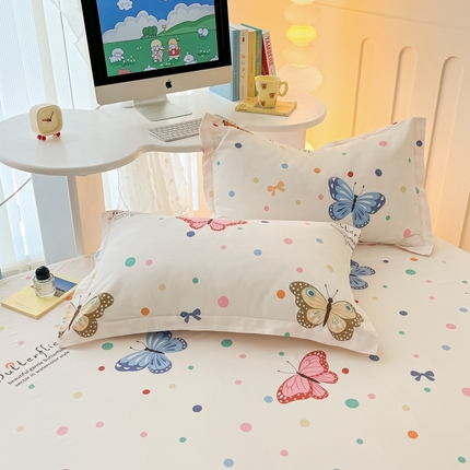 91家纺网 家纺一手货源 找家纺 （总）莱通家纺  2024新款12868印花四件套系列-单枕套