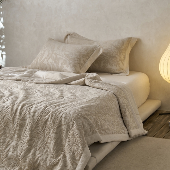 91家纺网 家纺一手货源 找家纺 （总）2024新款亚麻大提花全新系列多功能夏被