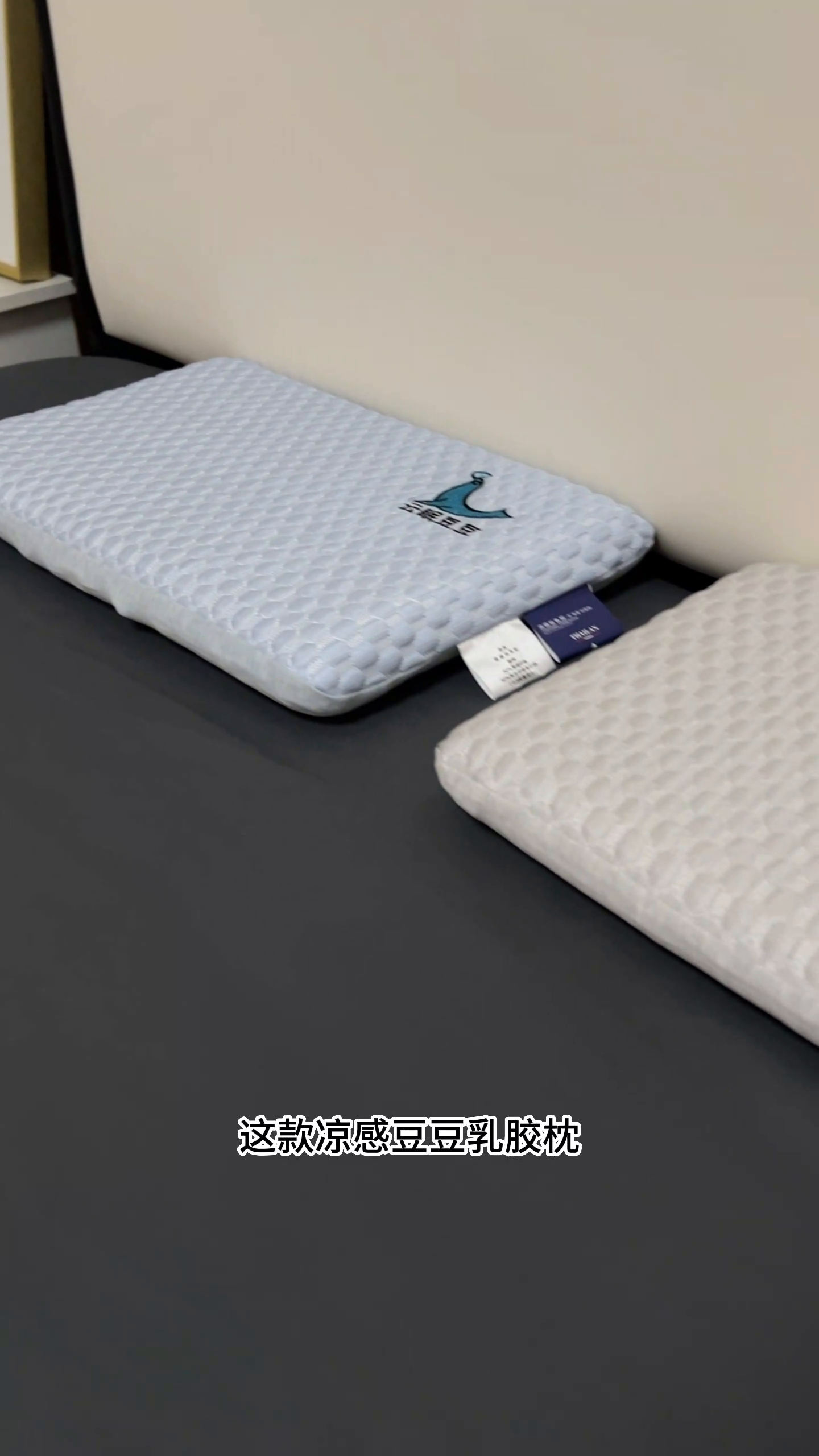 91家纺网 家纺一手货源 找家纺 （总）沃兰国际 2024新款儿童云眠凉感豆豆乳胶枕枕头枕芯30*50cm