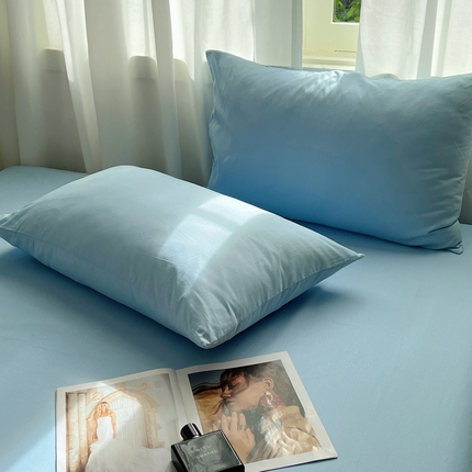 91家纺网 家纺一手货源 找家纺 （总）2025新款全棉纯色单品系列-枕套