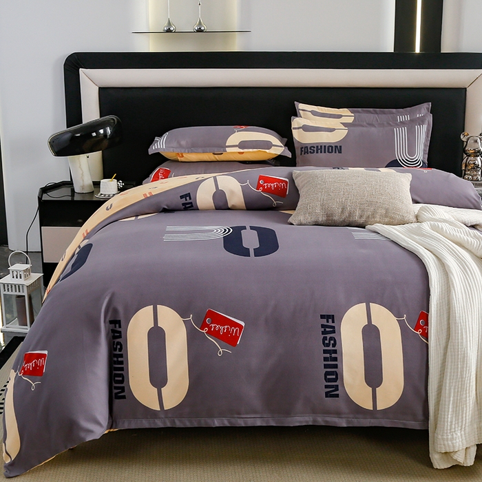 91家纺网 家纺一手货源 找家纺 梦卓家纺 2025新款直播加厚植物羊绒四件套高克重磨毛跨境四件套 大量现货恋青春