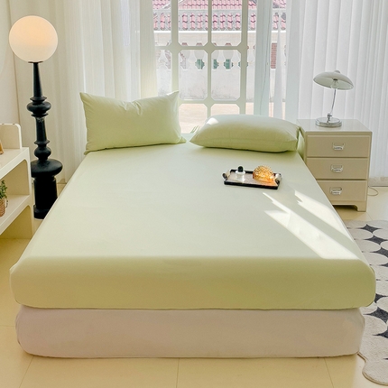 91家纺网 家纺一手货源 找家纺 （总）卡普二店 2024新款A类纯棉水洗棉单床笠