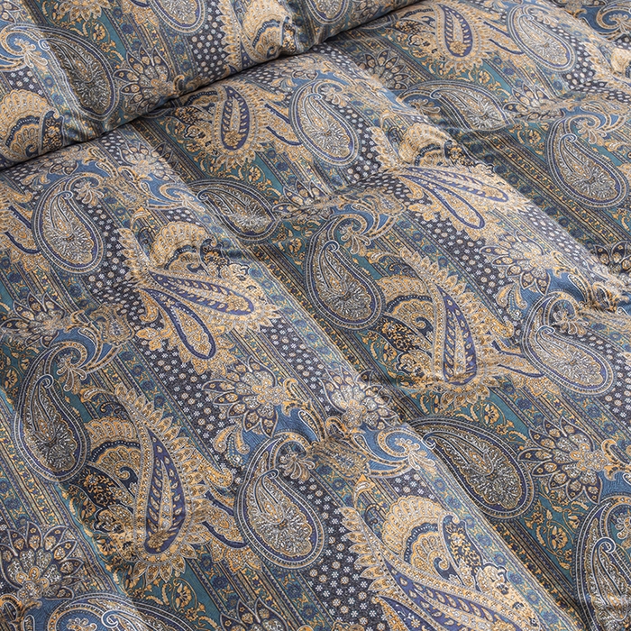 91家纺网 家纺一手货源 找家纺 泳鹅羽绒 2024新款印花鹅绒被 凡尔登