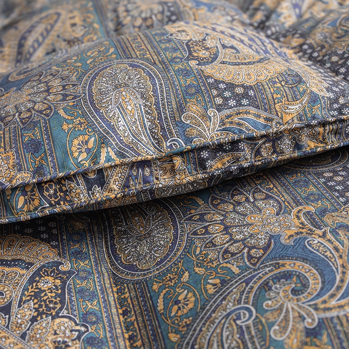 91家纺网 家纺一手货源 找家纺 泳鹅羽绒 2024新款印花鹅绒被 凡尔登