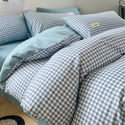 91家纺网 家纺一手货源 找家纺 卡斯诺家纺馆 2025新款105克贴标款四件套-风格一 布丁-米兰