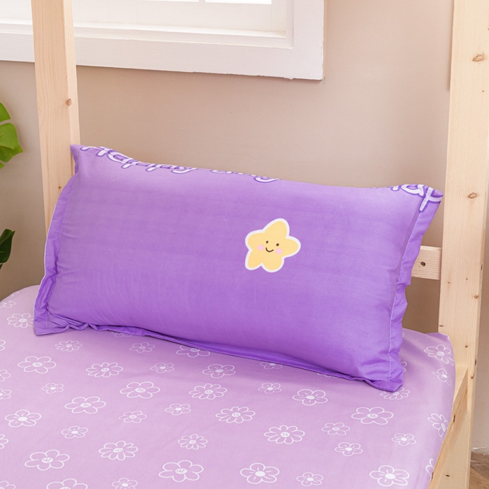 91家纺网 家纺一手货源 找家纺 卡斯诺家纺馆 2025新款亲肤芦荟棉印花学生宿舍上下铺三件套四件套 幸运兔