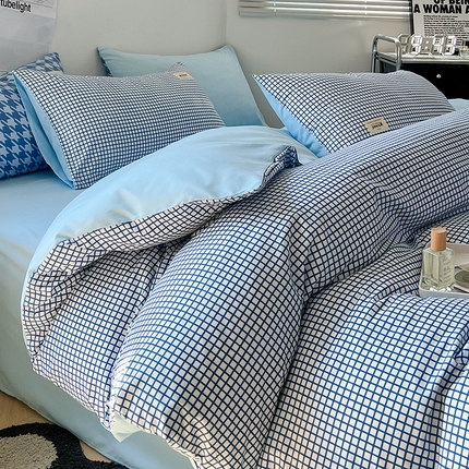 91家纺网 家纺一手货源 找家纺 （总）卡斯诺家纺馆 2025新款105克贴标款四件套-风格一