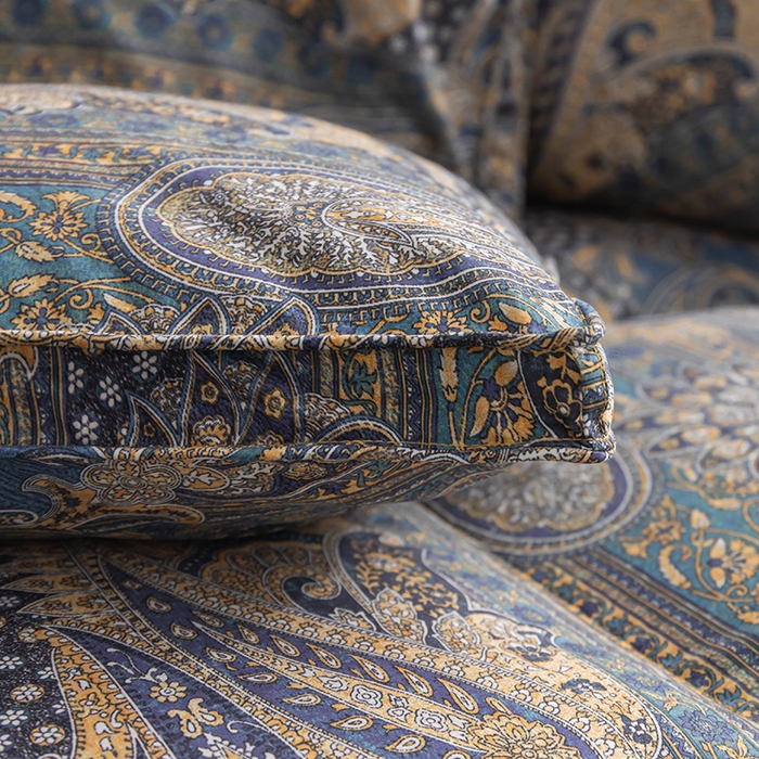 91家纺网 家纺一手货源 找家纺 泳鹅羽绒 2024新款印花鹅绒被 凡尔登