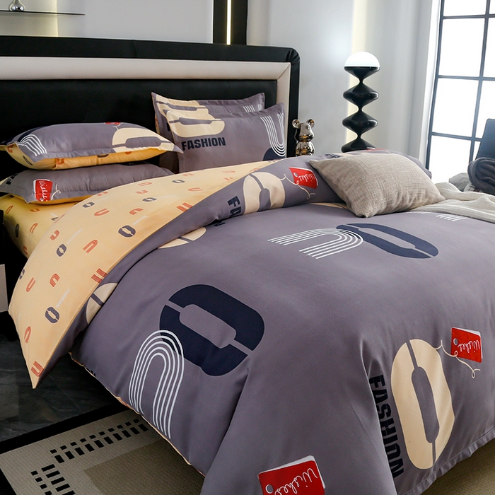 91家纺网 家纺一手货源 找家纺 梦卓家纺 2025新款直播加厚植物羊绒四件套高克重磨毛跨境四件套 大量现货恋青春