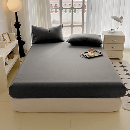 91家纺网 家纺一手货源 找家纺 （总）卡普二店 2024新款A类纯棉水洗棉单床笠