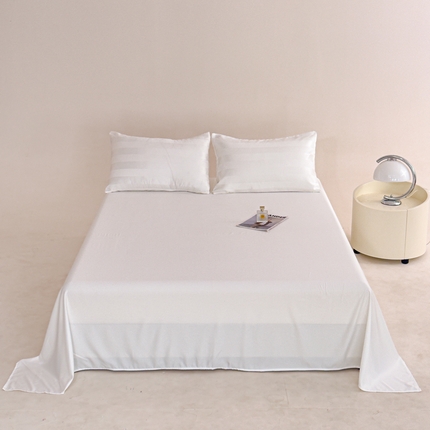 91家纺网 家纺一手货源 找家纺 （总）红嘴企鹅 2025新款水洗真丝单品床单