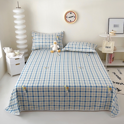 91家纺网 家纺一手货源 找家纺 （总）新印象 2025新款细纱老粗布三件套