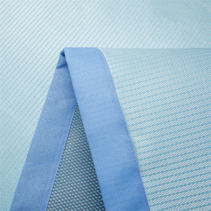 91家纺网 家纺一手货源 找家纺 瑶瑶家居 2024年新款碳光抗菌冰丝席-量大优惠 冰丝碳光席-冰幻蓝