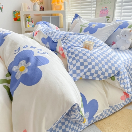 91家纺网 家纺一手货源 找家纺 （总）简冠家纺 2025新款植物羊绒磨毛四件套