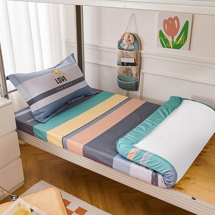 91家纺网 家纺一手货源 找家纺 （总）斯尔顿 2025新款加厚全棉学生床笠