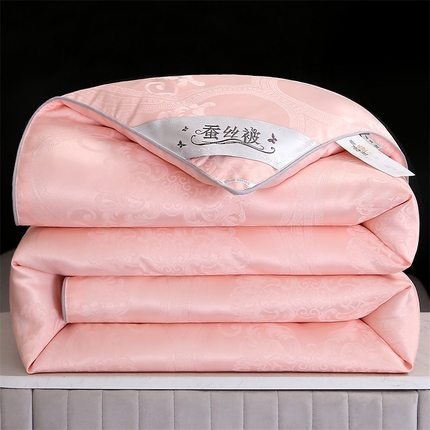 91家纺网 家纺一手货源 找家纺 （总）前程家纺 2025新款欧式手工订花被120s提花桑被春秋被子母被冬被二合一