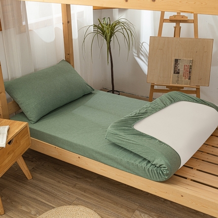 91家纺网 家纺一手货源 找家纺 （总）斯尔顿 2025新款A类全棉色织水洗棉床笠