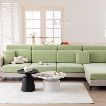 91家纺网 家纺一手货源 找家纺 （总）沐沐 2026新款雪尼尔沙发笠