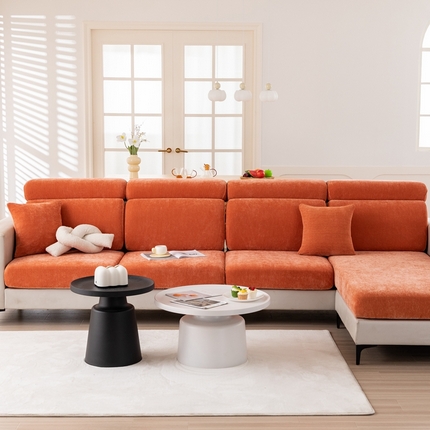 91家纺网 家纺一手货源 找家纺 （总）沐沐 2026新款雪尼尔沙发笠